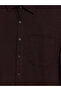 Lcwaikiki Classic Mürdüm Regular Fit Men's Shirt - 5