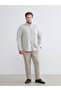 Regular Fit Long Sleeve Gabardine Men's Shirt - 6