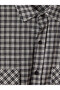 Xside Ecru Relax Fit Plaid Men's Shirt - 6