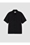 Lcw Vision Black Relax Fit Dobby Men's Shirt - 5