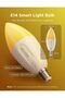 مصباح ذكي E14، مصباح LED RGBWW، مصباح ذكي 450 لومن، عبوة من 4 قطع - 5