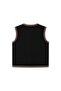 Quilted Vest 1-10 Years Black - 2