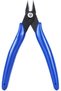 Flat Nose Wire Cutters – Sharp Flush Cut Pliers for Soft Copper Wire, Zip Ties, Electronics & Plasti