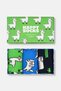 - Multi-Colored Llama Patterned 3-Piece Sock Set - 2