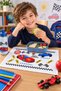 6-Piece School Lunch Cover 35X50 cm Washable Car Patterned - 6