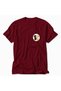 Retro Style Double Dog Image T-Shirt - Red - 3