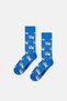 - Multi-Colored Llama Patterned 3-Piece Sock Set - 3