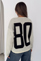 Women's 80 Embroidery Detailed Crew Neck Knitwear Sweater - 7