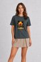 Los Angeles Designed Unisex T-Shirt - Smoked