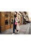 Pink Leather Look Women's Shoulder Bag - 6