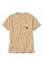 Cats and Dogs Posing Retro Graphic T-Shirt - Cream - 3
