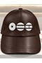 Bts Embroidered Custom Production and Design 100% Leather Hat Cap - 2