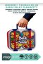 750 ml Two-Compartment Stainless Steel Lunch Box with Handle and Spoon Gift Lunch Box - 6