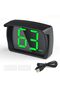Digital Speed Meter, Digital Gps Speedometer Mph Real-Time Hud Speed Display with LED Screen, Plug &