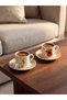 Quality Pieces from Çelebi Store Animal Printed 2-Person Porcelain Coffee Cup Set