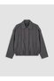 Quality Pieces from Çelebi Store Shirt Roba Collar Loose Fit Women's Cashmere Jacket - 6