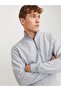 Jjebradley Sweat Half Zip L. Grey 12250747