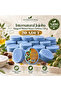 Internatural Jojoba Herbal Bath Soap with Sponge 20 Pack (20 X 120 g)
