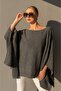 Women's Shawl Collar Wide Collar Poncho Sweater