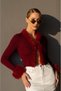 Women's Fur Detailed Knitwear Cardigan