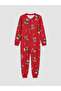 Lcw Kids Red Patterned Girls' Sleeping Bag with Nevavm Difference - 3