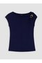Quality Pieces from Çelebi Store Wide Roba Collar Blouse with Metal Appliques - 6
