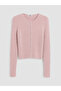 Esvab • Modern & Distinctive Zero Roba Collar Women's Knitwear Cardigan - 6
