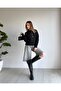 Women's Buttoned Front Knitted Sweater - 2