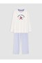 I Zero Roba Collar Printed Women's Pajama Set from Freezen Store