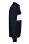Pieced Navy Blue Men's Sweatshirt 2010 - 2