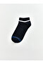 Two Mt Shop Quality Lcw Kids Gray Striped 3-Pack Boys Booties Socks - 4
