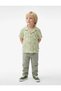 Viscose Short Sleeve Shirt with Collar Patterned Shirt - 2