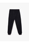 Kangaroo Pocket Jogger Navy Blue Baby Boy Sweatpants 7Wmb40010Tk - 2