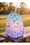 Crinkle Fabric Girls' School Bag Orthopedic Waterproof Multi-Compartment Backpack - 2