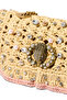 Chelsea Ruffle Detailed Luxury Design Women's Shoulder Bag - Multi-Color - 5