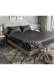Cotton Satin Elastic Bed Sheet %Cotton Satin - 2