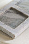 Marble Square Bottle Holder Organizer - Gray - 2