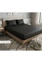 Cotton Satin Elastic Bed Sheet %Cotton Satin