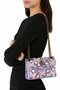 Mini Kensington Butterfly Chain Strap Women's Crossbody Bag - Purple - 2