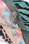 Mini Kensington Bag, Elegant Mini Bag with Leather and Fabric Detail - 4