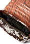 Pimlico Flower Embroidered Mini Women's Shoulder Bag - Brown - 5