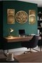 Mashallah Wall Painting, Set of 3 Islamic Paintings, Religious Wall Decoration, Wooden Plexiglass Religious Decor - 4