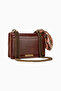 Shoreditch Butterfly Leather Luxury Design Women's Shoulder Bag - Brown - 3