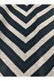 Women's Hijab Button Detailed Long Striped Cardigan - 6