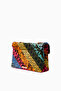 Kensington Leather Bag, Multicolor Leather Bag and Chain Strap - 2