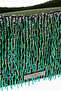 Bond Shoulder Bag Green Sequin Leather Shoulder Bag - 6