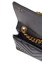 Micro Kensington Women's Crossbody Bag with Chain Strap - Black - 3