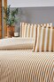 Striped Single - Elastic Sheet - Duvet Cover Set - 2