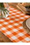 Karesa Checkered Table Runner Cotton Plaid Table Runner 50X150 cm - 3