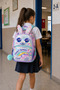 Sweet Bunny Pink Primary School School Bag with Rabbit Ears 37 X 25 X 15 cm